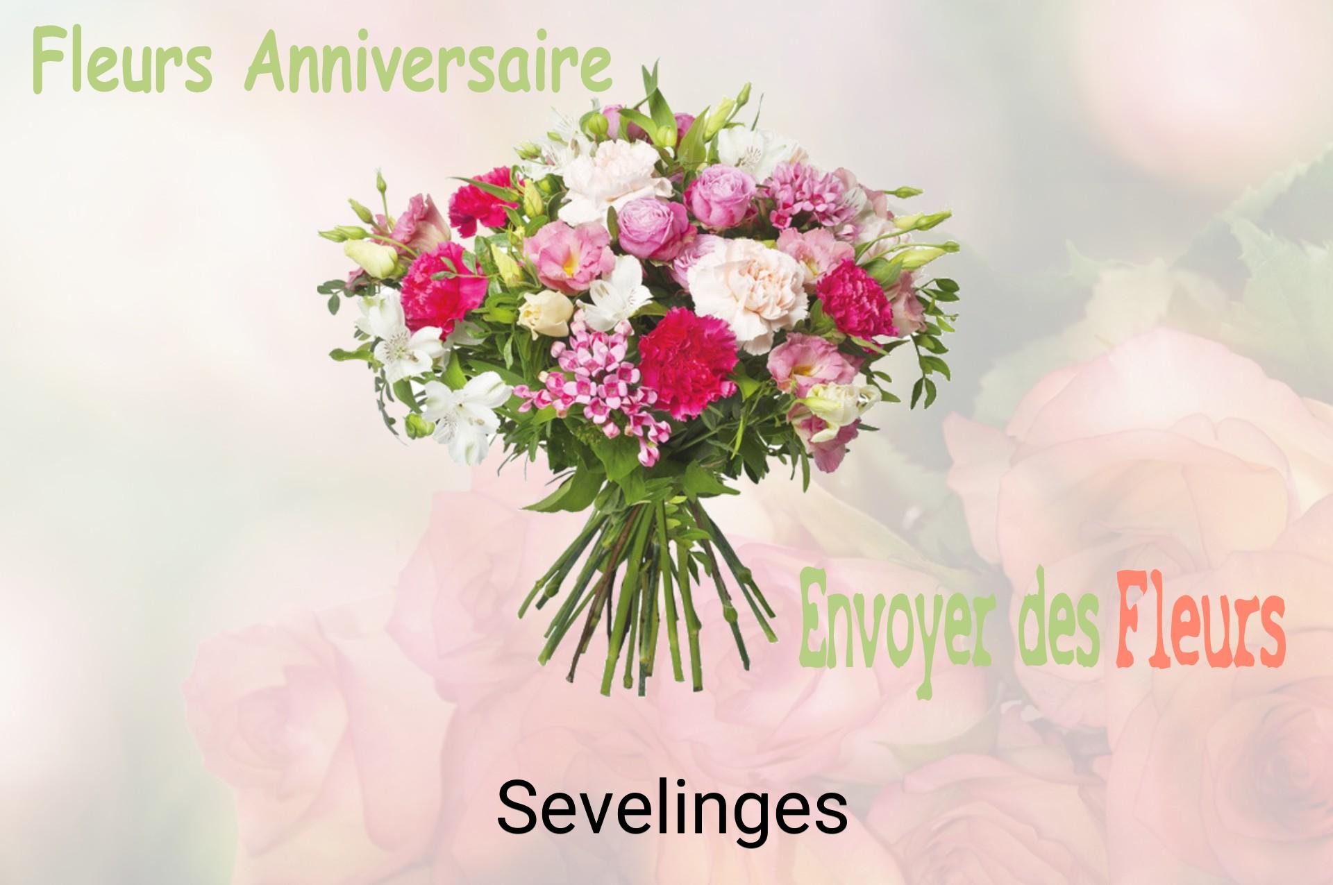 Bouquet de fleurs d’anniversaire livré à Sevelinges